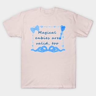 Magical Enbies - Blue T-Shirt